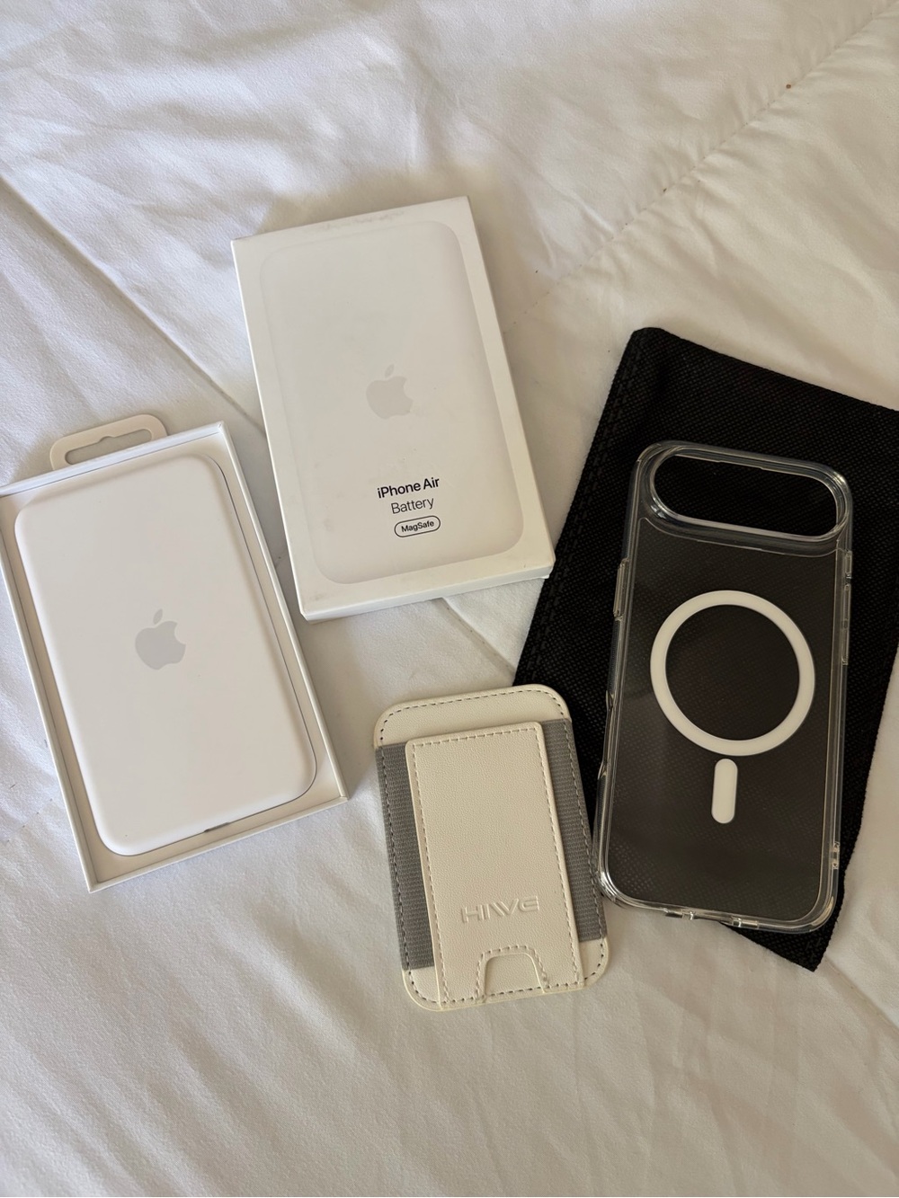 Apple iPhone 17 Air MagSafe Battery Case Wallet Bundle